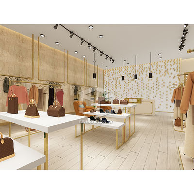 High End Clothing Shop Display Furniture MDF 20mm Thick