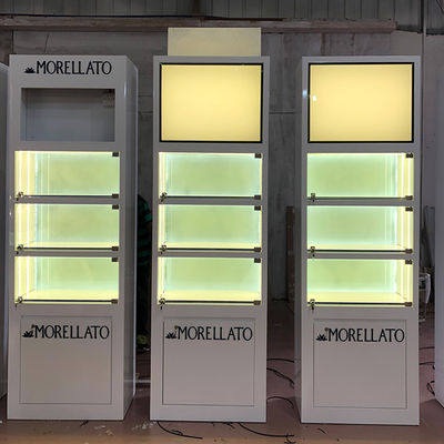 2500mm Glass Jewelry Shop Display EPE Cotton Packaging