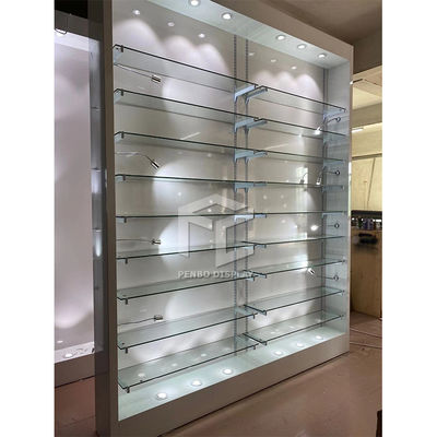 9mm Thick MDF Smoke Shop Furniture OEM Veneered Solid Wood