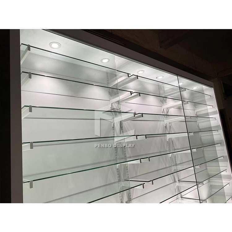 9mm Thick MDF Smoke Shop Furniture OEM Veneered Solid Wood