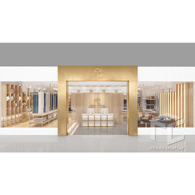 Toko Tekstil Rumah Menampilkan Furnitur Pakaian Ritel Toko Peralatan Rumah Tangga Desain Interior